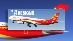 Hong Kong Airlines (B-LNP) iniBuilds A330-300 - 8K thumbnail 1