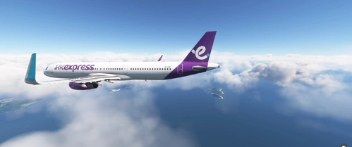 Fenixsim A321 IAE SL Hong Kong Express (B-LEK)