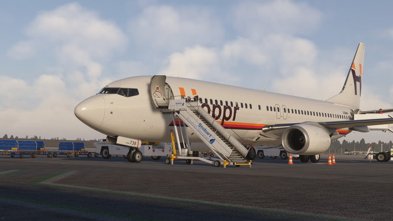 Hoppr PMDG Boeing 737-800 Livery Pack for Microsoft Flight Simulator | MSFS