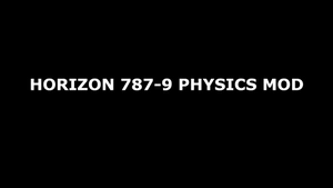 Horizon 787 Physics mod thumbnail 1