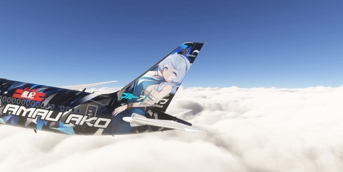 Horizonsim 787-9 │ BlueArchive │ Ako(dress)