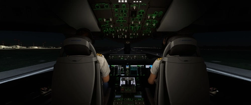 horizonsim-aircraft-787-9 Cockpit Lime Emis