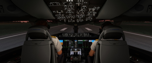 horizonsim-aircraft-787-9 Cockpit White Emis
