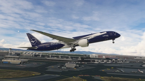 HorizonSim B787-9 │ Lufthansa D-ABPU│ 100th Anniversary livery
