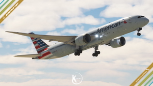 HorizonSim Boeing 787-9 American Airlines N821AN Livery 8K thumbnail 9