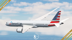 HorizonSim Boeing 787-9 American Airlines N821AN Livery 8K thumbnail 10
