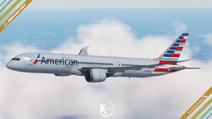 HorizonSim Boeing 787-9 American Airlines N821AN Livery 8K thumbnail 11