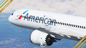 HorizonSim Boeing 787-9 American Airlines N821AN Livery 8K thumbnail 12