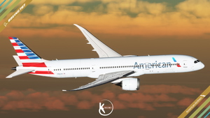 HorizonSim Boeing 787-9 American Airlines N821AN Livery 8K thumbnail 18