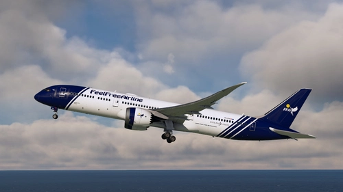 HorizonSim Boeing 787-9 FeelFreeAirline OE-LFFA