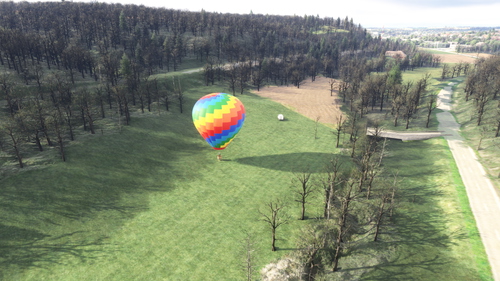 Hot Air Balloon Startplatz - Bretten - Kreis Karlsruhe