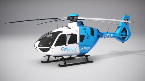 HPG Airbus H135 Geisinger N480LF Livery