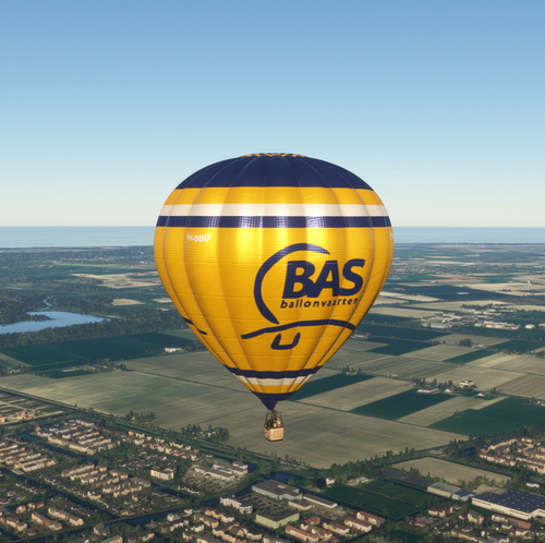 HPG Hot Air Balloon Livery "Bas Ballonvaarten BV" PH-BBD | V1.0