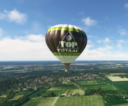 HPG Hot Air Balloon Livery "Top Totaal" PH-TTK | V1.0