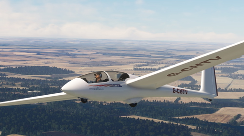 HTV Cambridge Gliding Club Livery - f7 Simulations ASK 21