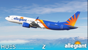 HUES | Allegiant Air N811NV | iFly 737 MAX8 thumbnail 4
