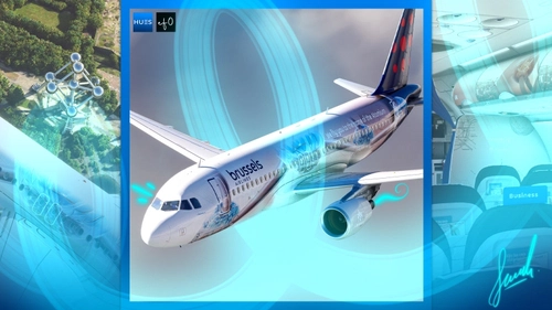 HUES | Brussels Airlines | OO-SNM | Hybrid 8/4K | w/Cabin