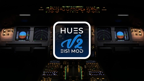 HUES EIS1 V2 CRT Screens for the FenixSim