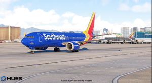Southwest Fleet Pack | Full 3D Economy Cabin | Smart Decals | iFly 737 MAX8 thumbnail 3