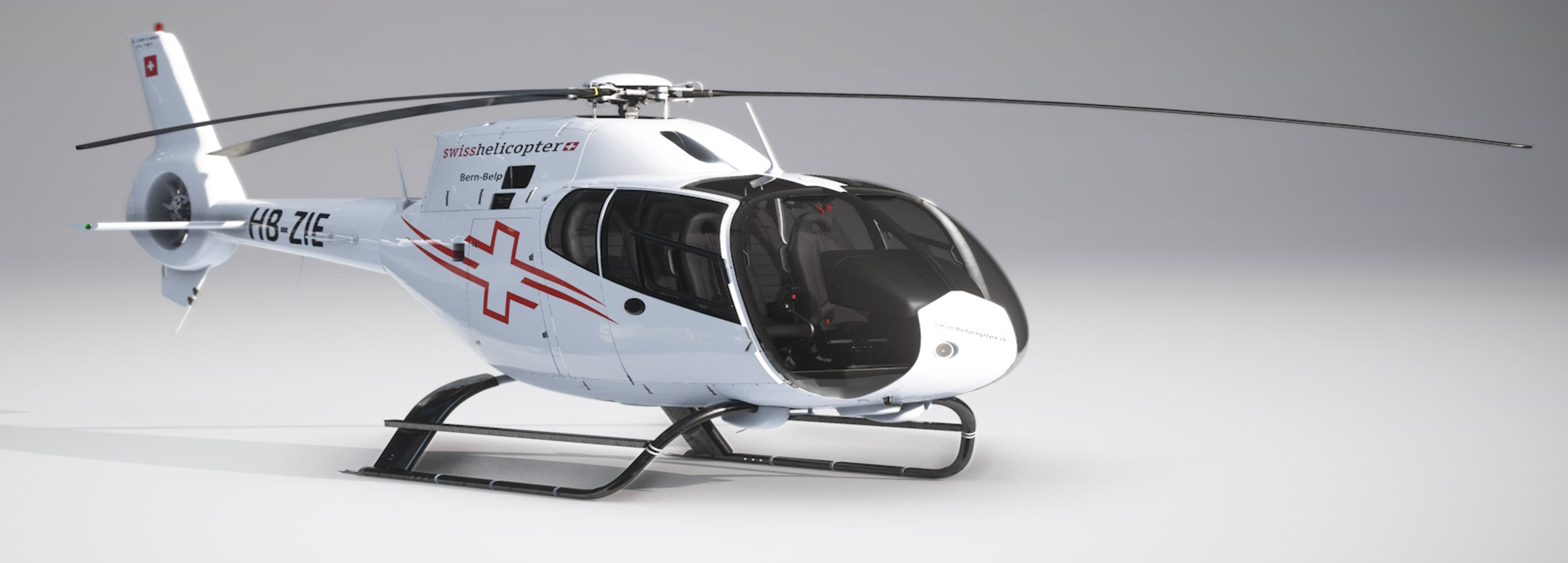 HVN120 HB-ZIE Swiss Helicopter - Aircraft Liveries for MSFS