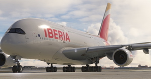 Iberia  EC-FEO  - FlyByWire A380X  (Fictional) thumbnail 5