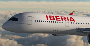 Iberia | iniBuilds A350-900 | EC-OES | 4K thumbnail 4
