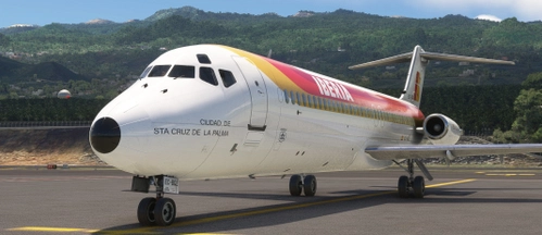 IBERIA EC-BQZ - SkySimulations DC9-30 w/cabin