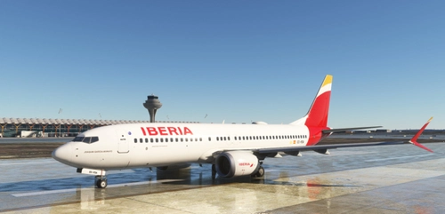 Iberia EC-VSA W/ Cabin - iFly 737 Max 8 (Fictional)