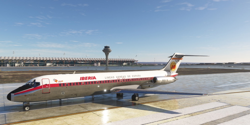 Iberia Old Livery EC-BIK DC9-30 | SKYSIMULATIONS