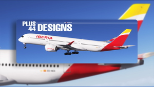Iberia [Pack] iniBuilds A350-900 - 8K thumbnail 1