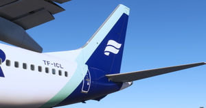 Icelandair  Pack | iFly 737 MAX8 | w/cabin thumbnail 4