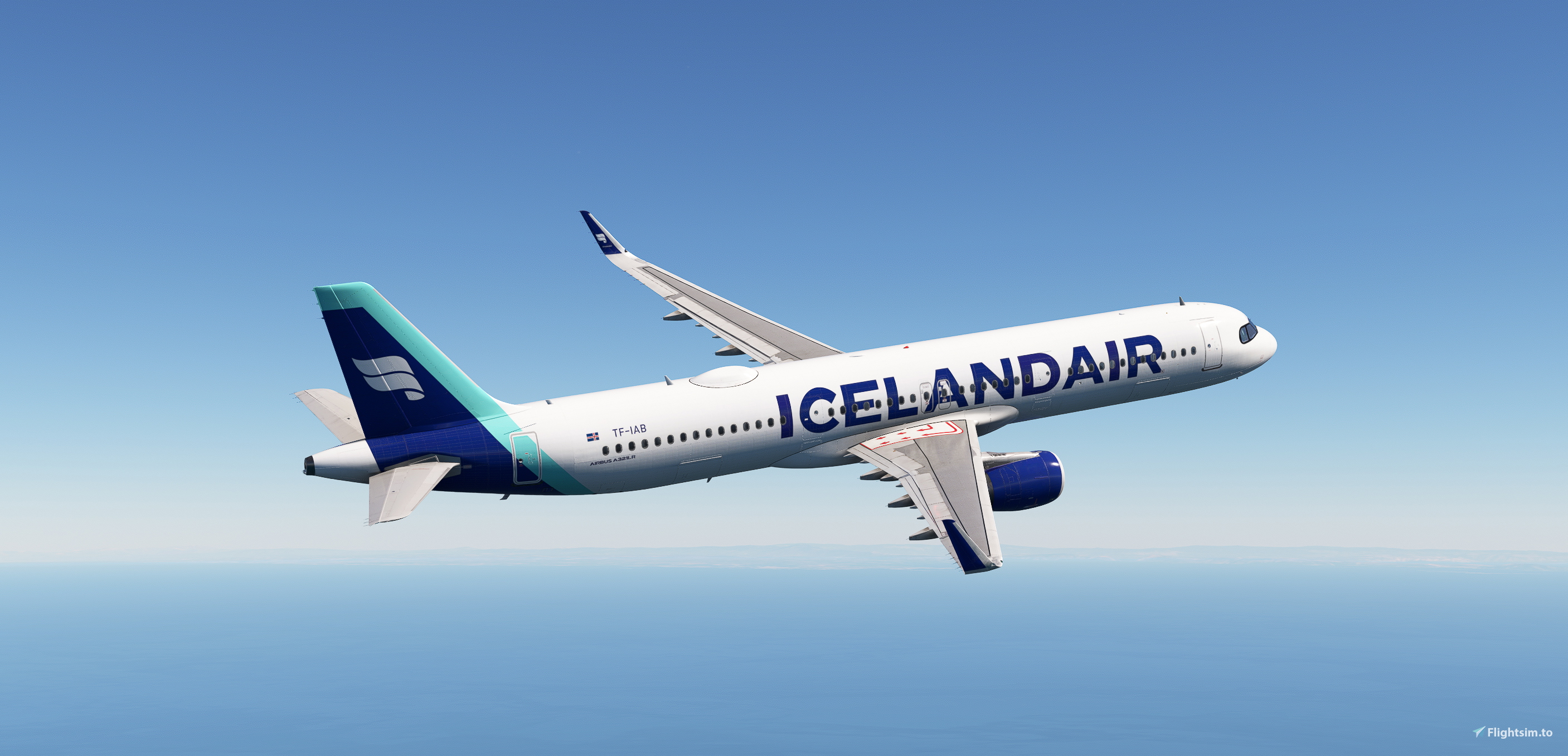 Icelandair TF-IAB|2025 (fictional frame) for Fenix Simulation A321