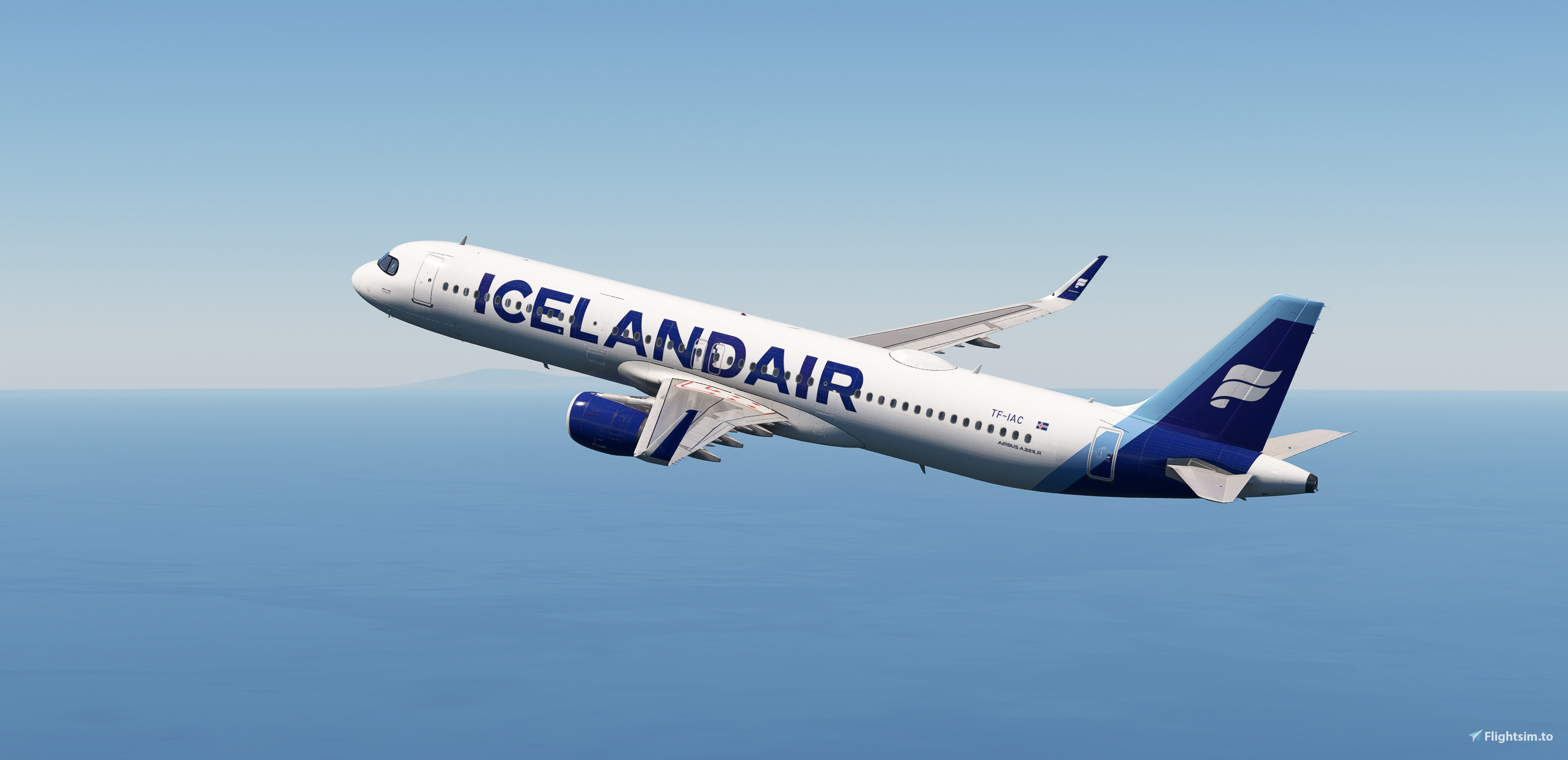 Icelandair TF-IAC|2025 (fictional frame) for Fenix Simulation A321