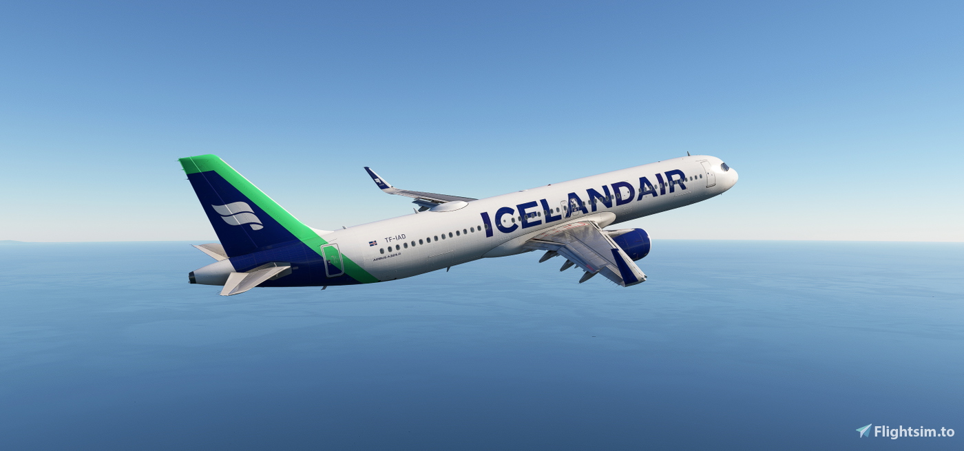 Flightsim.to - Activities - Release - ICELANDAIR A321-SL-CFM TF-IAD ...