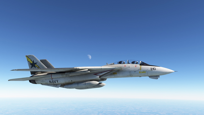 IFE/HB F-14A VF-33 204/210 for Microsoft Flight Simulator | MSFS