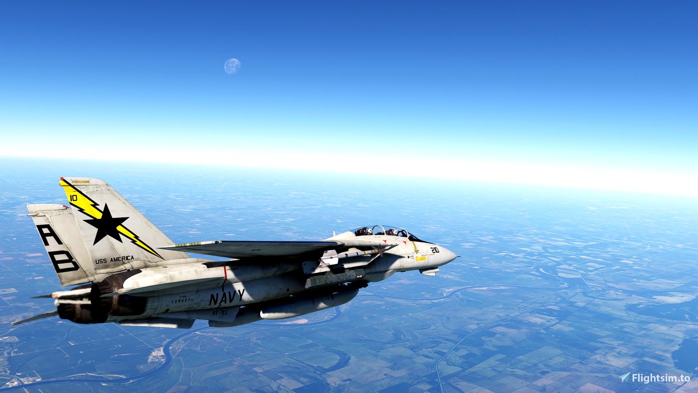 IFE/HB F-14A VF-33 204/210 for Microsoft Flight Simulator | Feed
