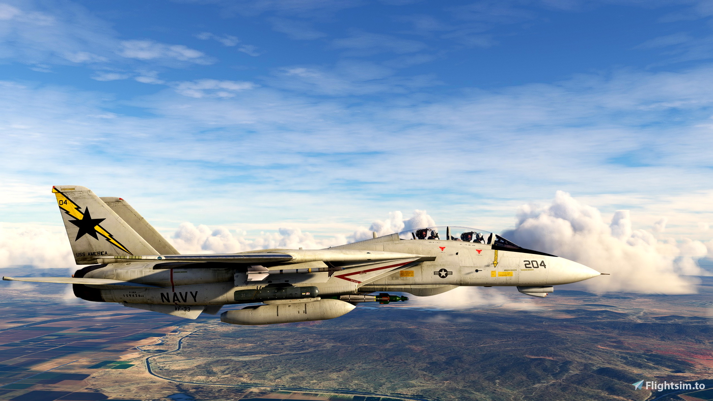 IFE/HB F-14A VF-33 204/210 for Microsoft Flight Simulator | Feed