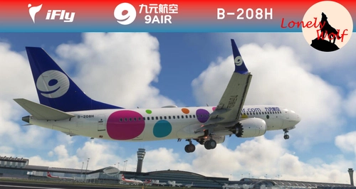 iFly 737 Max 九元航空 9air B-208H With Cabin 8k