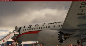 iFly 737 Max 上海航空 Shanghai Airlines B-1382  With Cabin 8K thumbnail 5