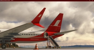 iFly 737 Max 上海航空 Shanghai Airlines B-1382  With Cabin 8K thumbnail 9