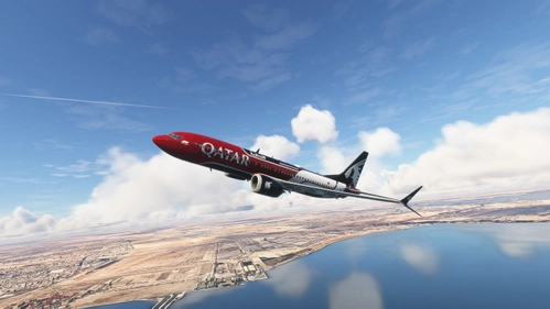 iFly 737 MAX 8 - Qatar Airways (Formula 1 Partner) | Fictional 
