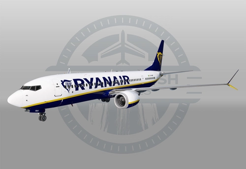 iFly 737 MAX 8" -200" Ryanair - EI-HMY