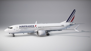 iFly 737 MAX 8 Air France (w/cabin) thumbnail 2