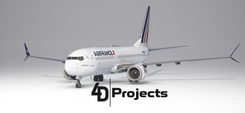 iFly 737 MAX 8 Air France (w/cabin)