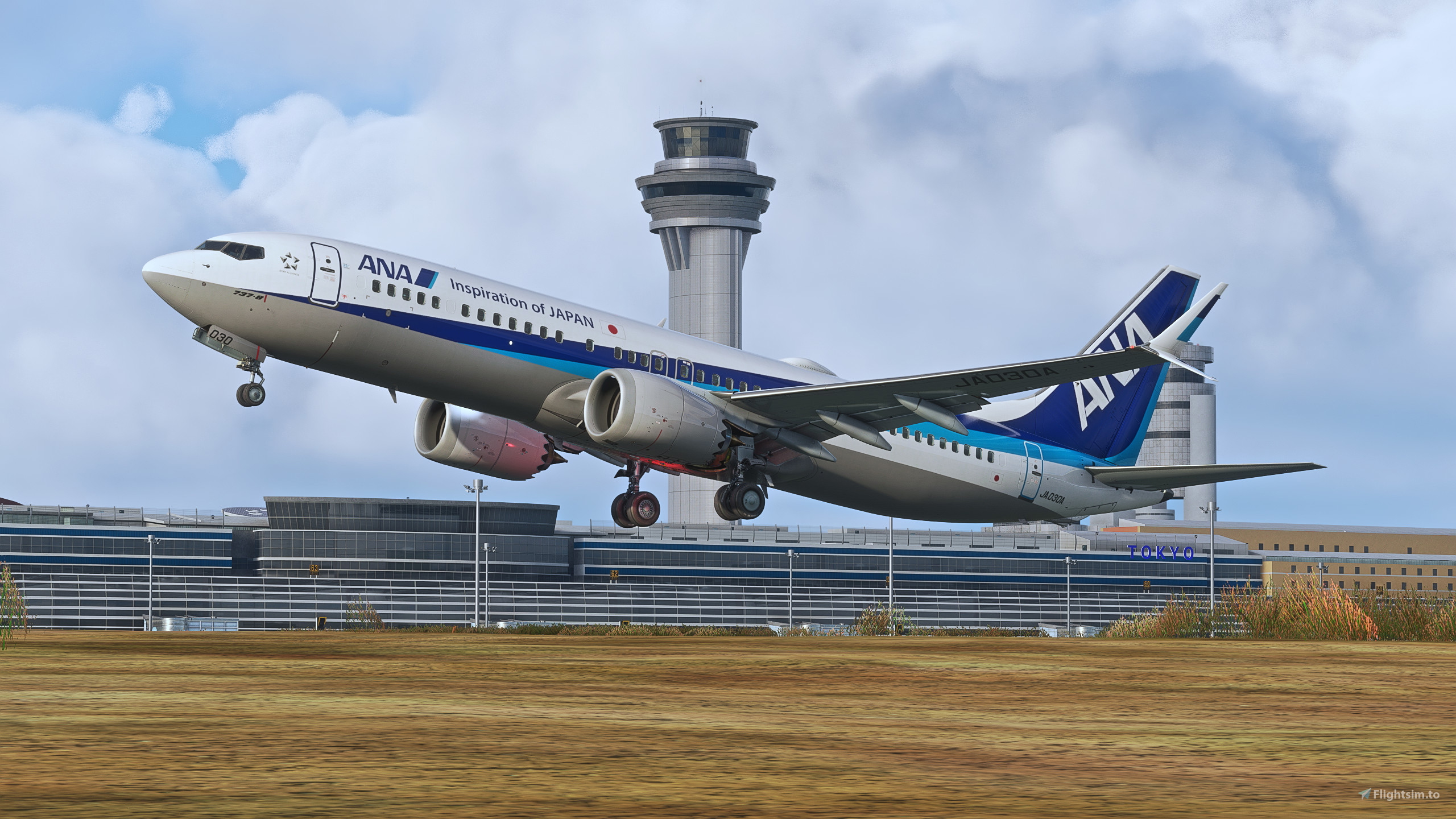 iFly 737 MAX 8 All Nippon Airways for Microsoft Flight