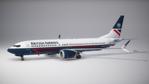 iFly 737 MAX 8 Classic British Airways (w/cabin) thumbnail 2