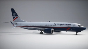 iFly 737 MAX 8 Classic British Airways (w/cabin) thumbnail 3