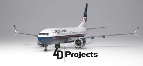 iFly 737 MAX 8 Classic British Airways (w/cabin)