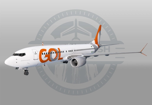 iFly 737 MAX 8 GOL Linhas Aereas PS-GRN