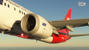 iFly Boeing 737 MAX 8 LOT Bank Pekao Livery SP-LVG thumbnail 7